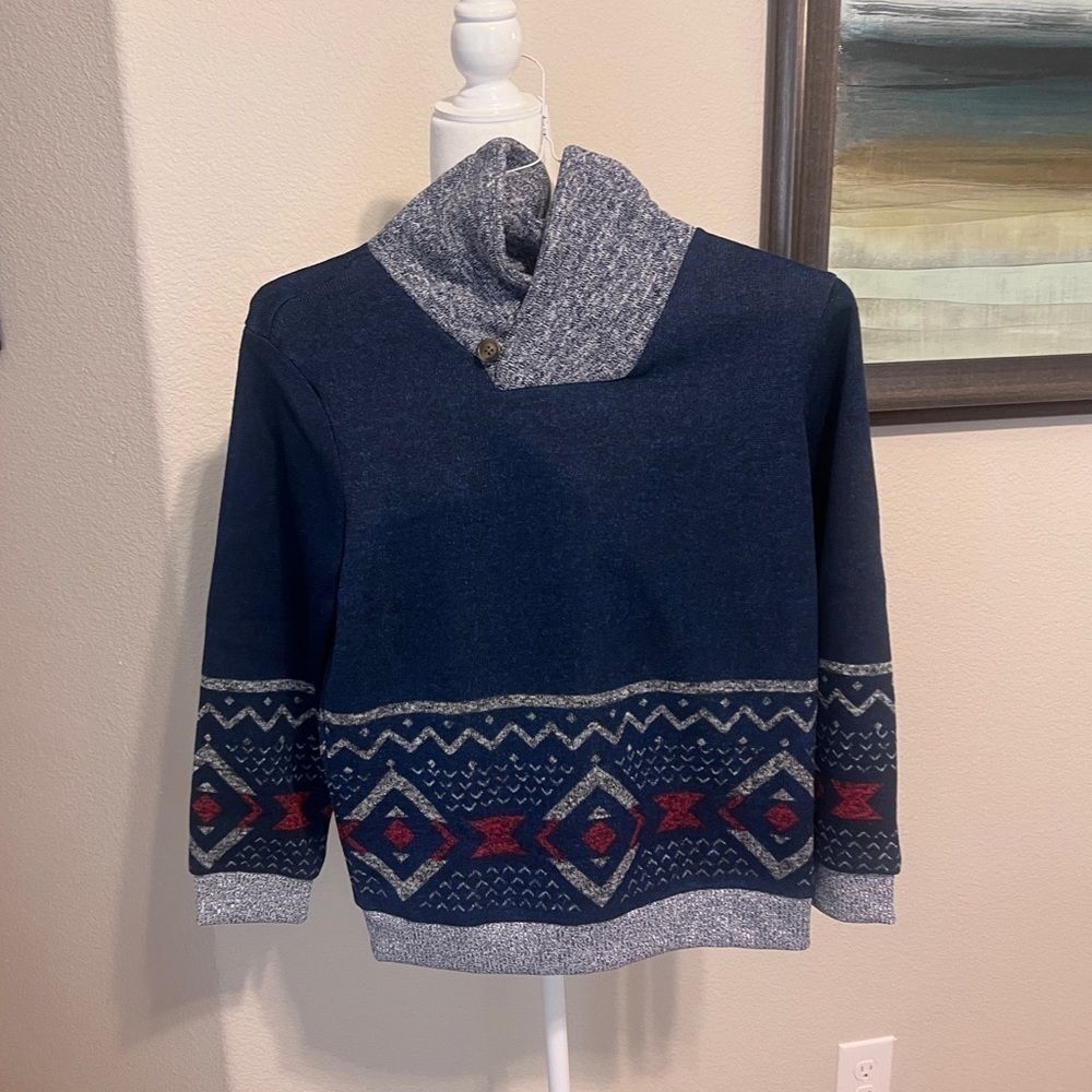 K112- Crazy 8 boys sweater with high neck